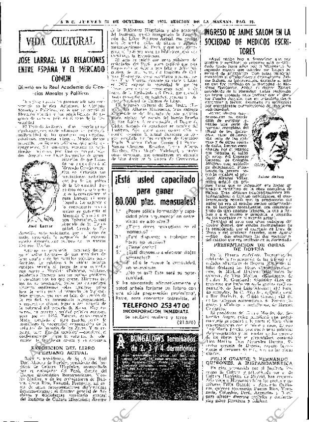 ABC MADRID 25-10-1973 página 57