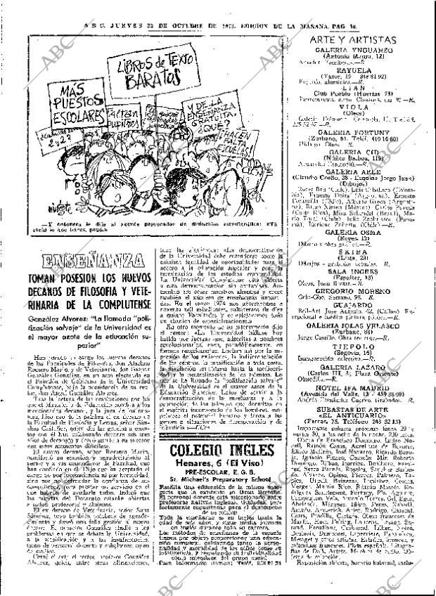 ABC MADRID 25-10-1973 página 59