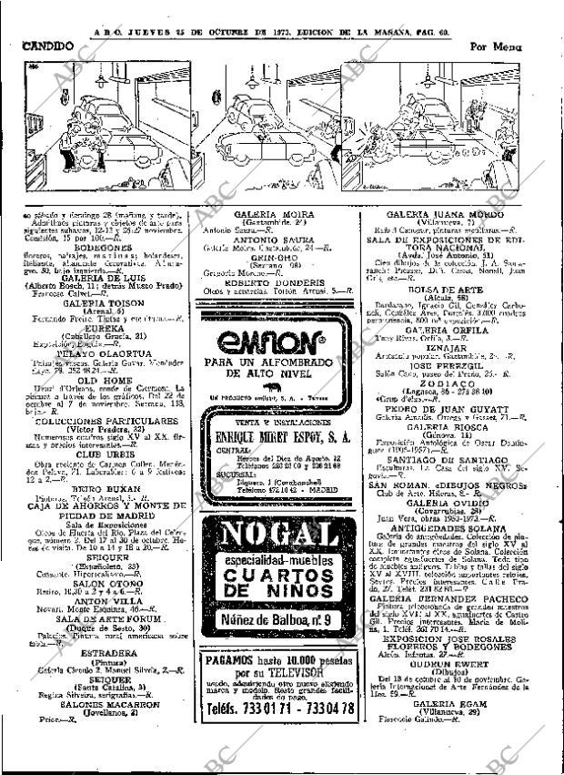 ABC MADRID 25-10-1973 página 60