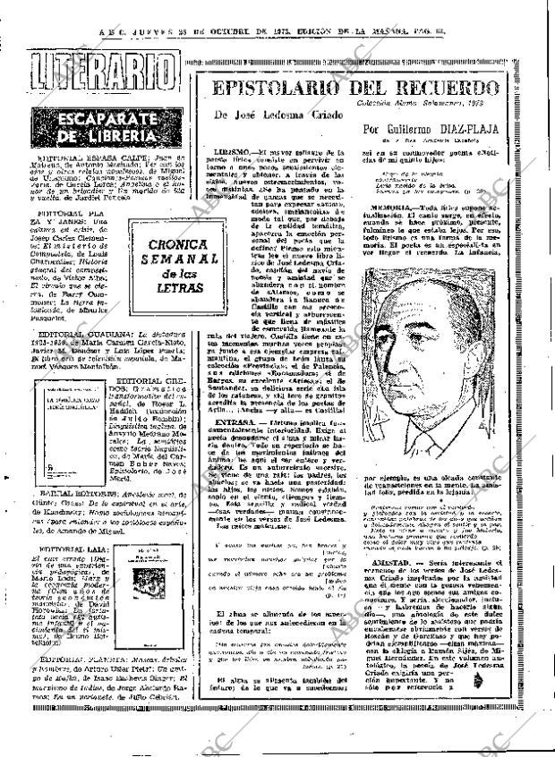 ABC MADRID 25-10-1973 página 63