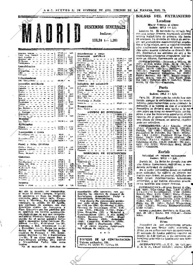 ABC MADRID 25-10-1973 página 73