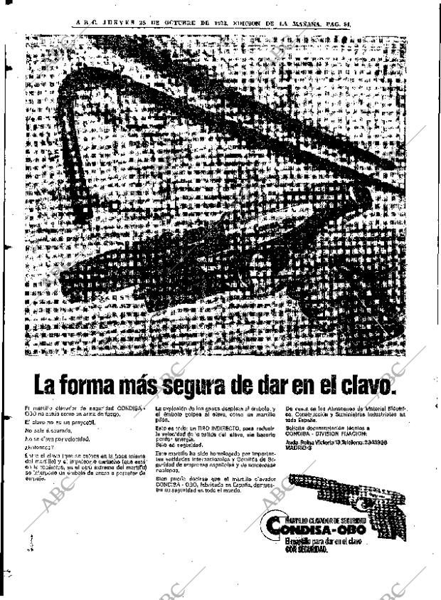 ABC MADRID 25-10-1973 página 84