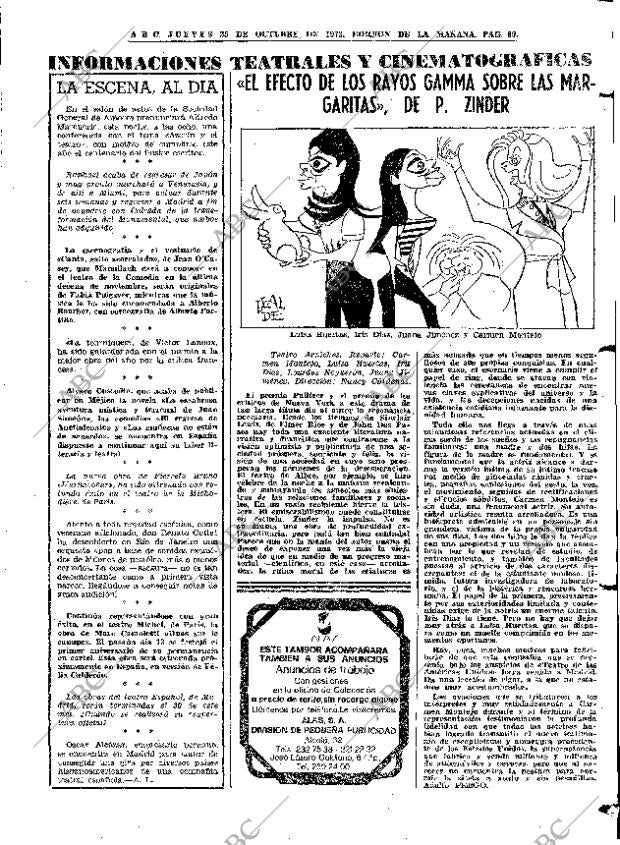 ABC MADRID 25-10-1973 página 89