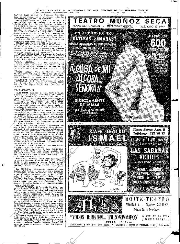ABC MADRID 25-10-1973 página 95