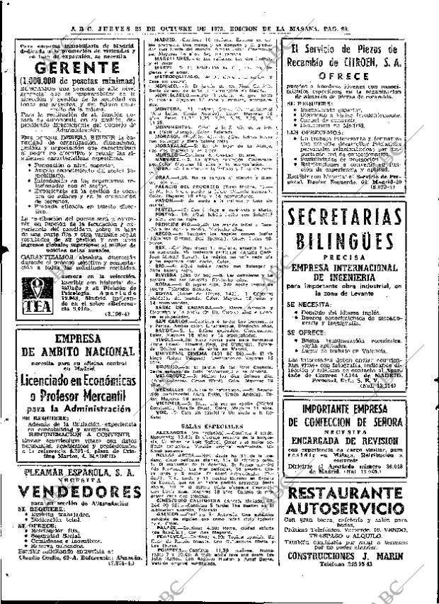 ABC MADRID 25-10-1973 página 98