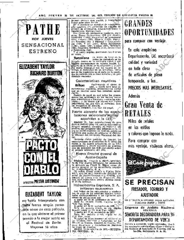 ABC SEVILLA 25-10-1973 página 50