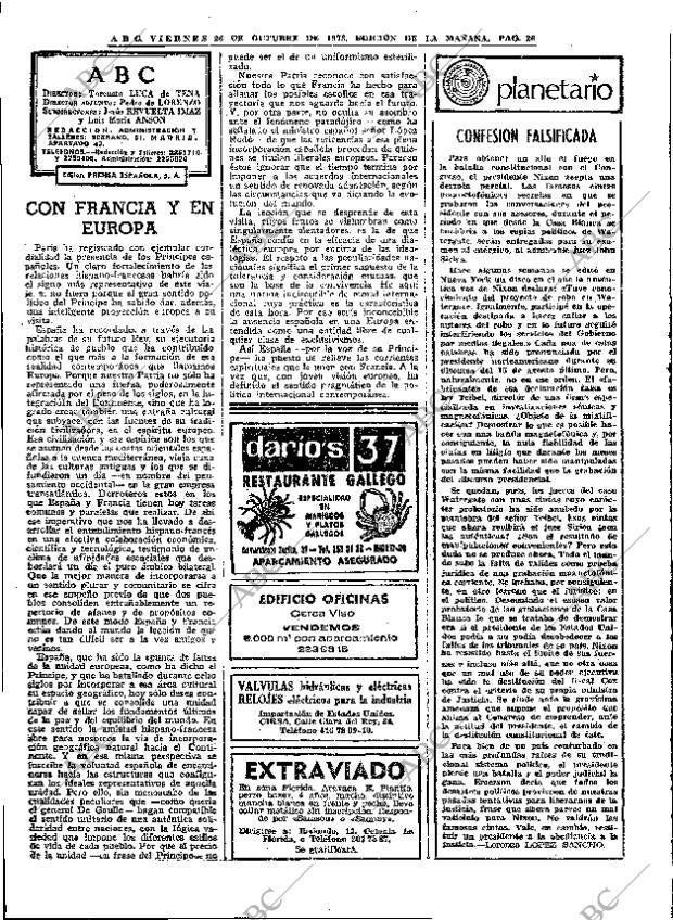 ABC MADRID 26-10-1973 página 24
