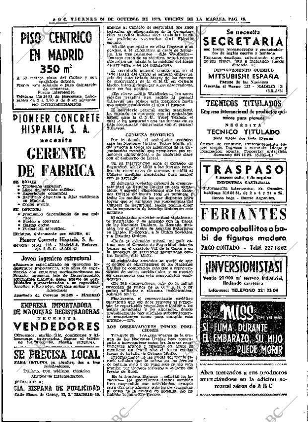 ABC MADRID 26-10-1973 página 26