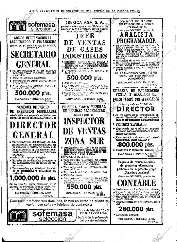 ABC MADRID 26-10-1973 página 32