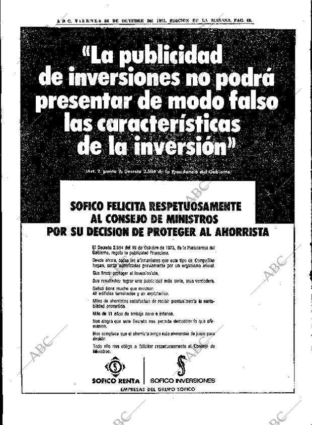 ABC MADRID 26-10-1973 página 40