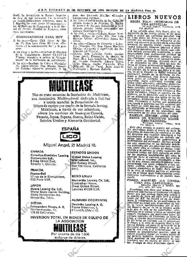 ABC MADRID 26-10-1973 página 57