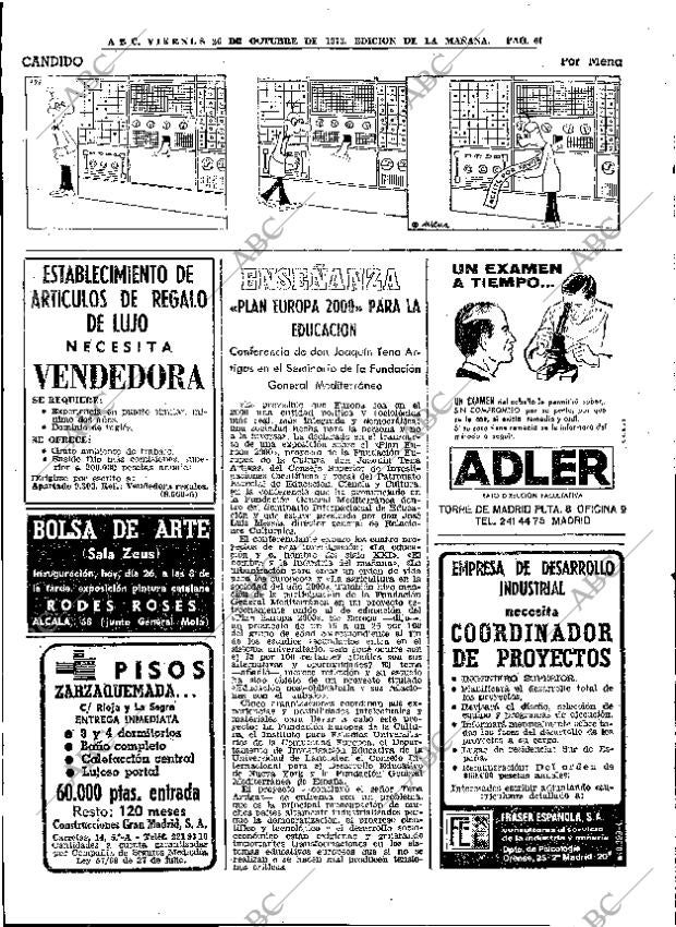 ABC MADRID 26-10-1973 página 58