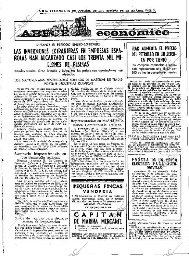 ABC MADRID 26-10-1973 página 61