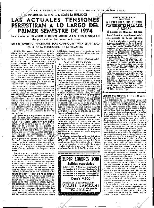 ABC MADRID 26-10-1973 página 63