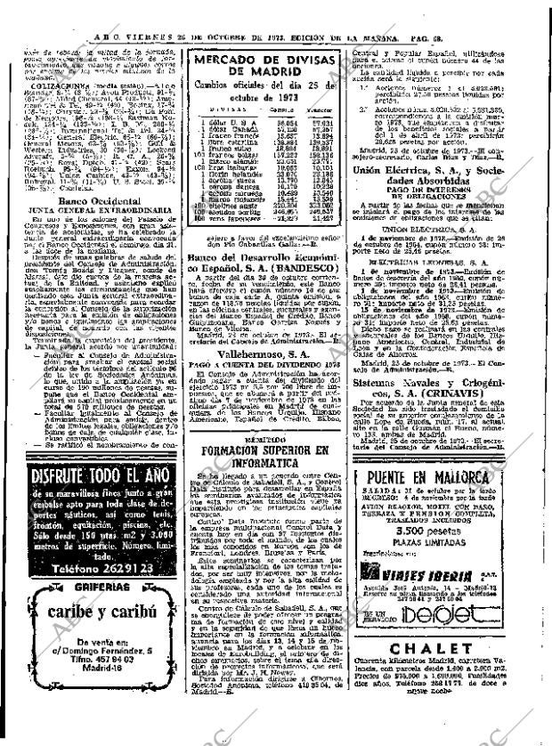 ABC MADRID 26-10-1973 página 66