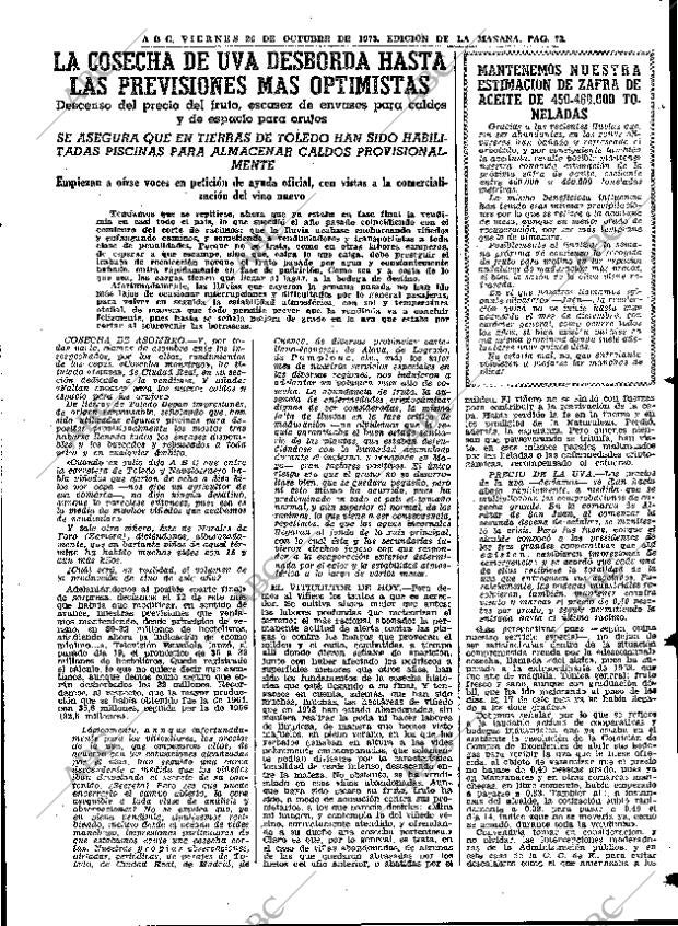 ABC MADRID 26-10-1973 página 71