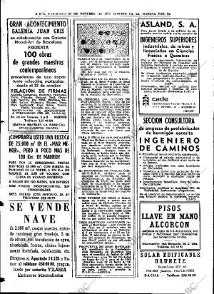 ABC MADRID 26-10-1973 página 74