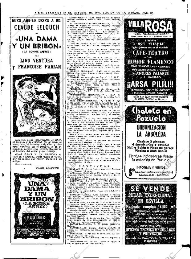 ABC MADRID 26-10-1973 página 87