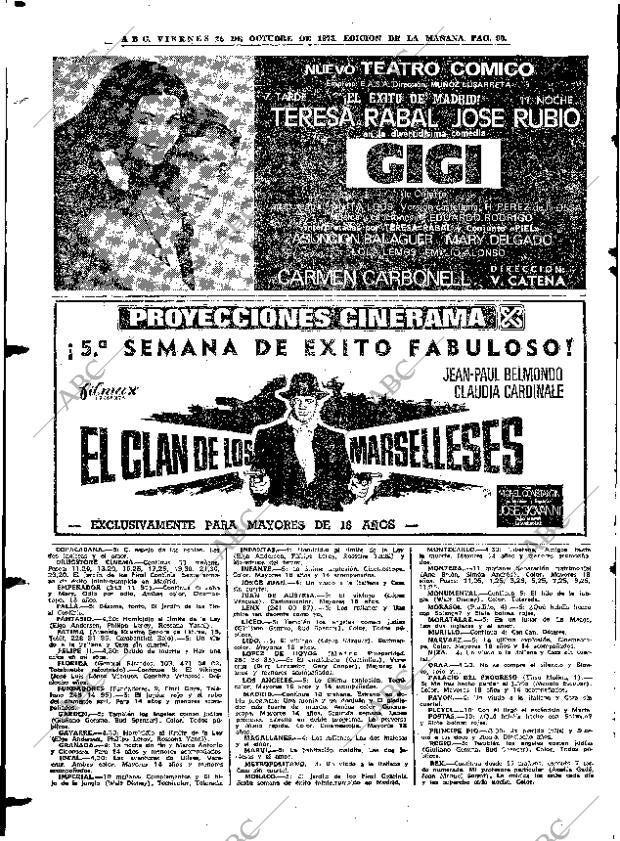 ABC MADRID 26-10-1973 página 88