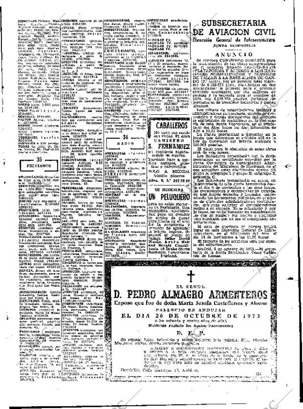 ABC MADRID 27-10-1973 página 111