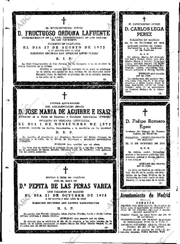 ABC MADRID 27-10-1973 página 112
