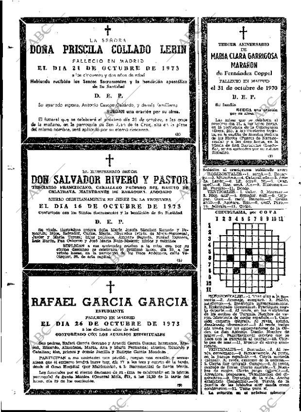 ABC MADRID 27-10-1973 página 114