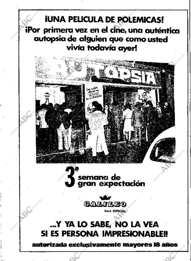 ABC MADRID 27-10-1973 página 119