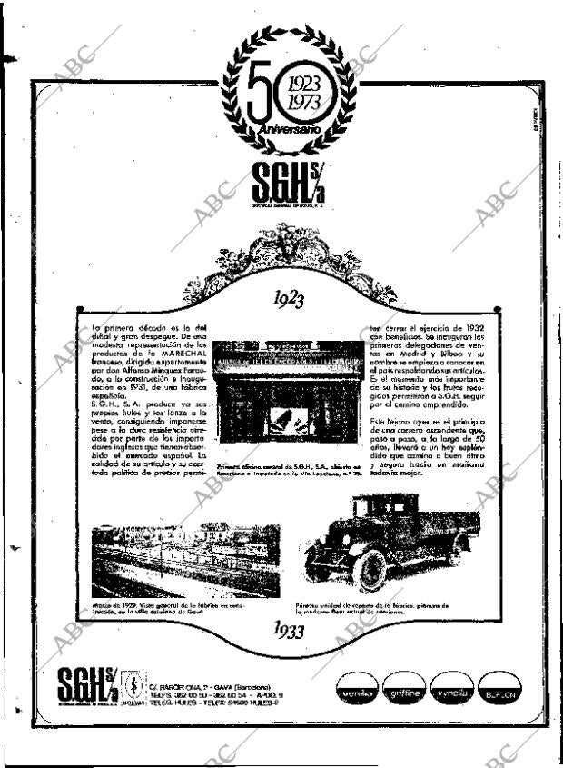 ABC MADRID 27-10-1973 página 128