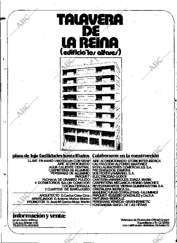 ABC MADRID 27-10-1973 página 136