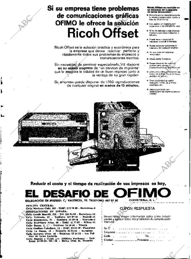 ABC MADRID 27-10-1973 página 139