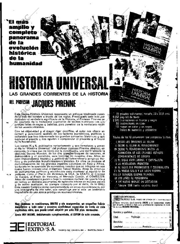 ABC MADRID 27-10-1973 página 144