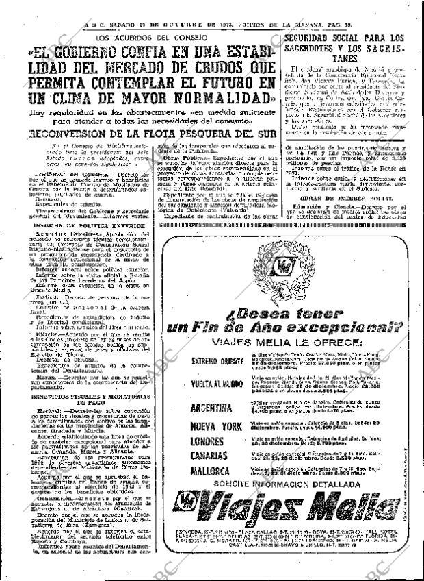 ABC MADRID 27-10-1973 página 33