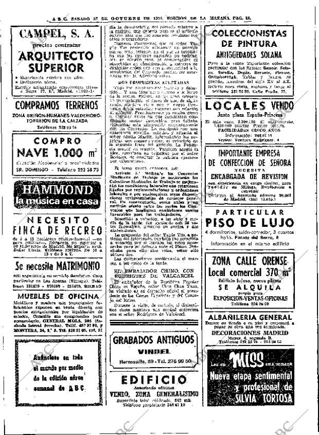ABC MADRID 27-10-1973 página 36