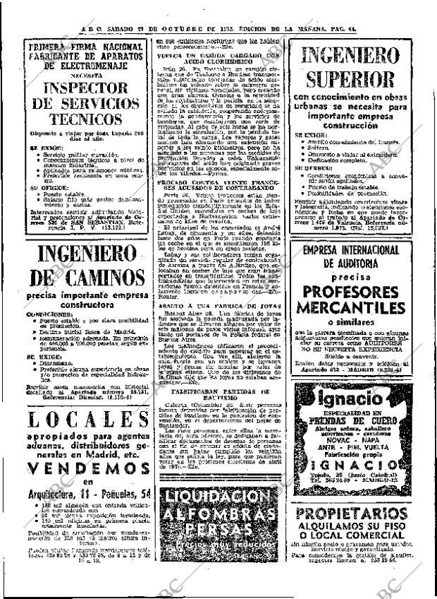 ABC MADRID 27-10-1973 página 42
