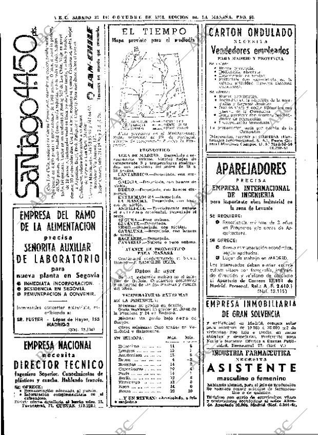 ABC MADRID 27-10-1973 página 48