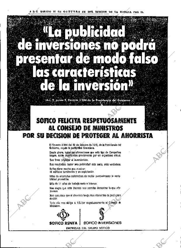 ABC MADRID 27-10-1973 página 52