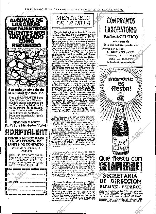 ABC MADRID 27-10-1973 página 56