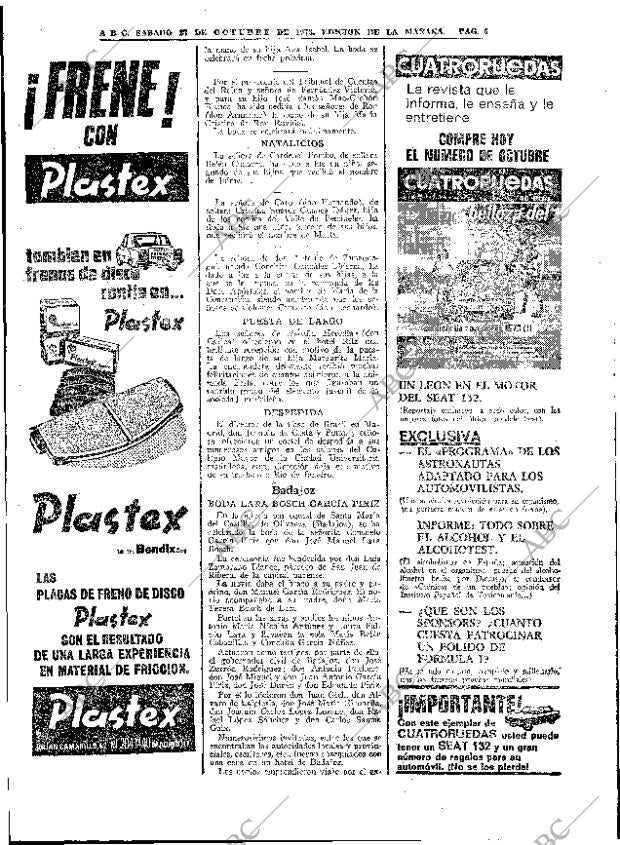 ABC MADRID 27-10-1973 página 58