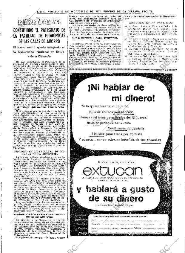 ABC MADRID 27-10-1973 página 69