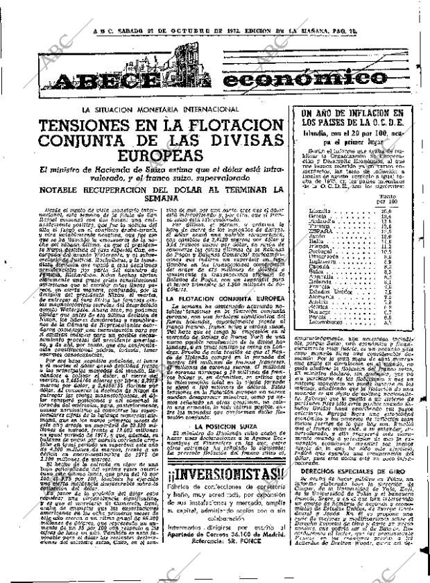 ABC MADRID 27-10-1973 página 71