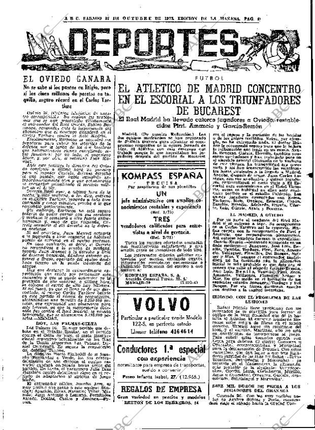 ABC MADRID 27-10-1973 página 79
