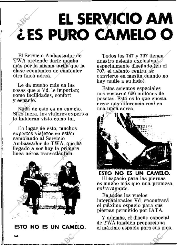 BLANCO Y NEGRO MADRID 27-10-1973 página 104