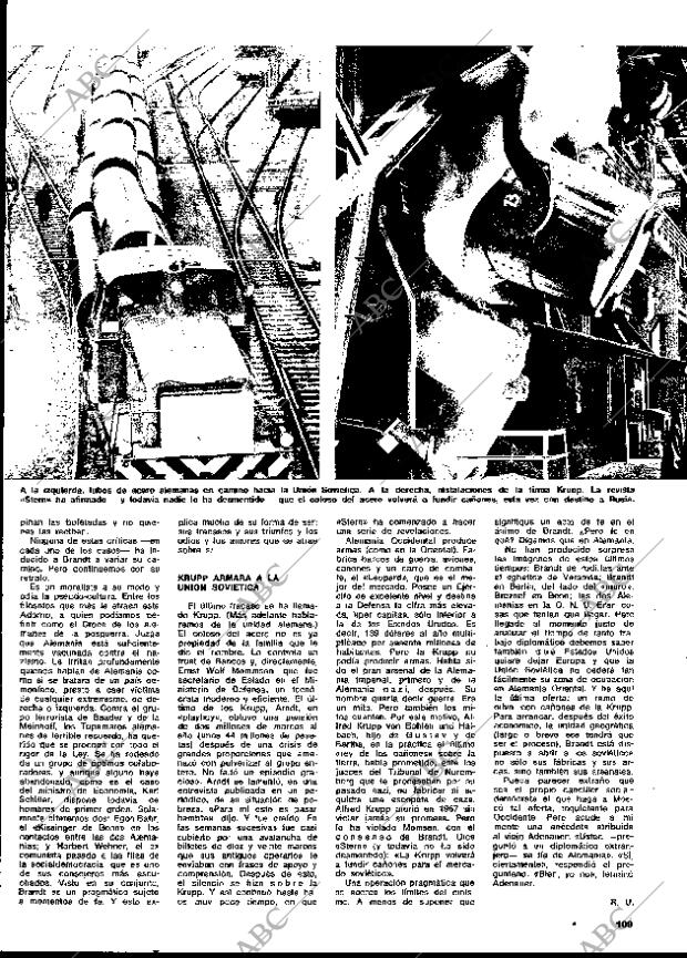 BLANCO Y NEGRO MADRID 27-10-1973 página 109