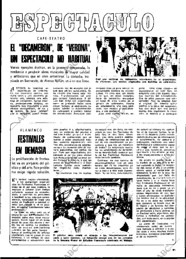 BLANCO Y NEGRO MADRID 27-10-1973 página 91