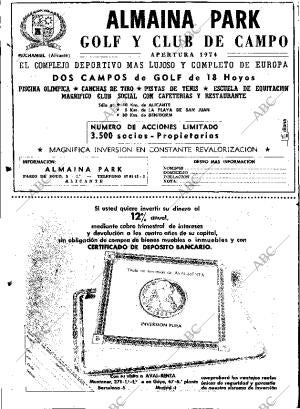 ABC MADRID 28-10-1973 página 116