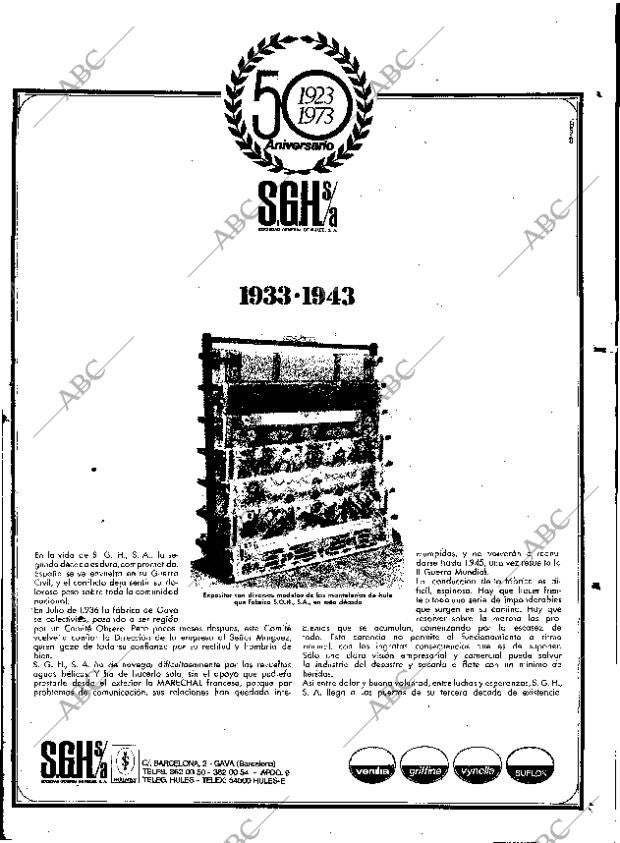 ABC MADRID 28-10-1973 página 121