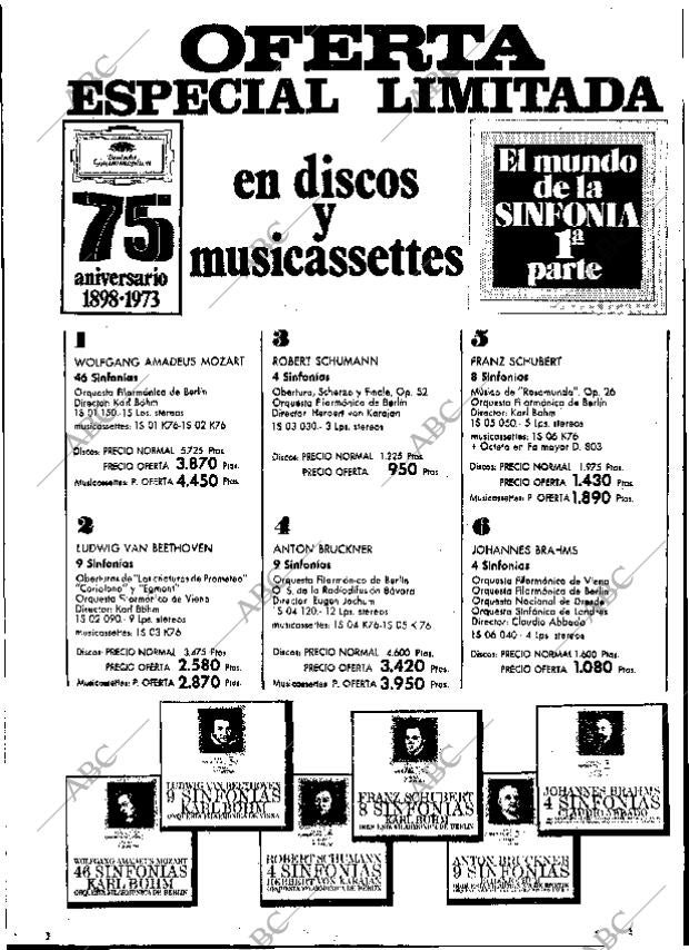 ABC MADRID 28-10-1973 página 138