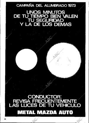 ABC MADRID 28-10-1973 página 148