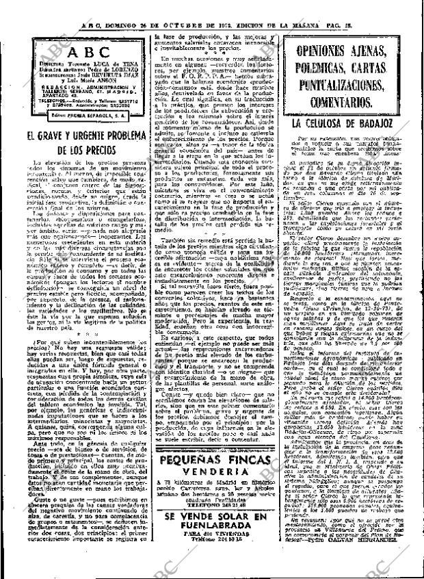 ABC MADRID 28-10-1973 página 18