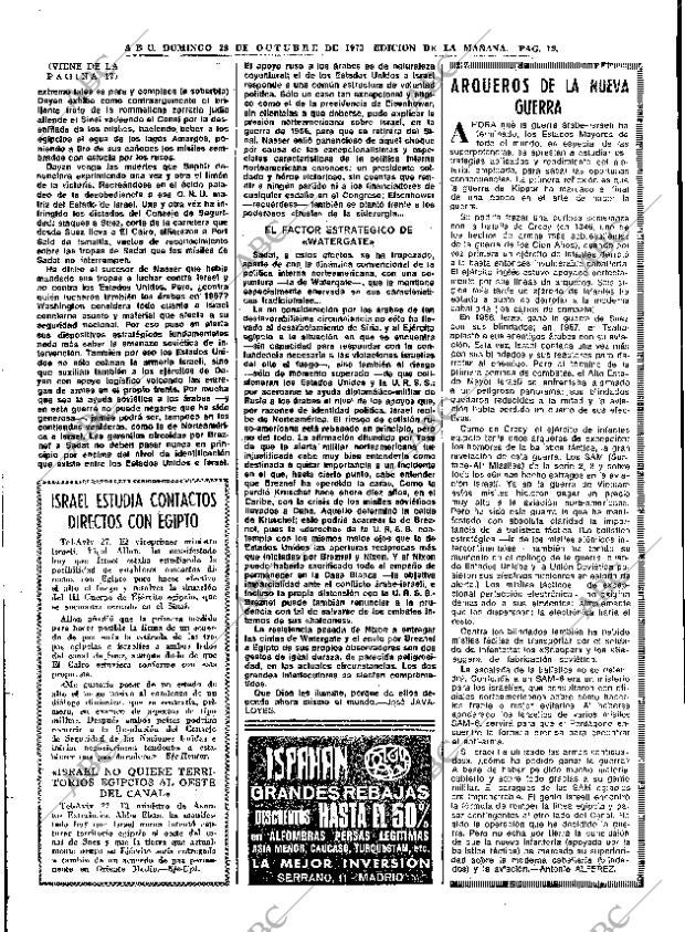 ABC MADRID 28-10-1973 página 19